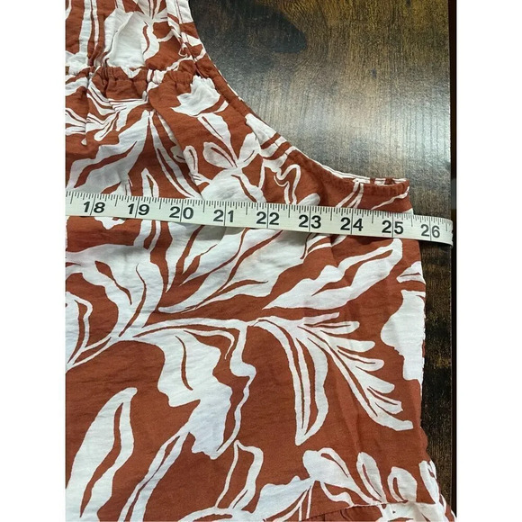 A New Day Tie Neck Sleeveless Floral Print Top, - Picture 9 of 10